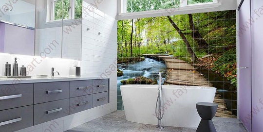 Tile with custom images