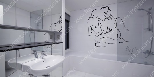 Drawing Bathroom Tiles