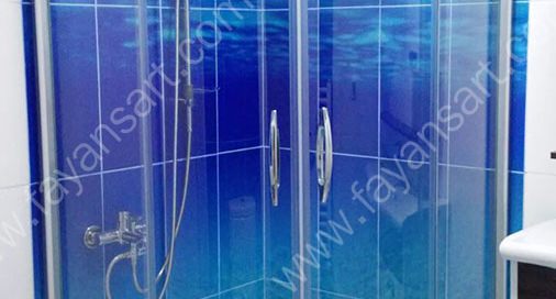 Ocean Concept Bathroom Shower Tiles