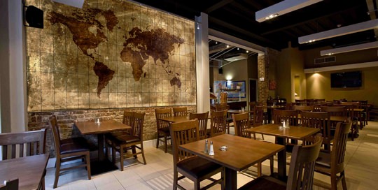 Restoranlar için kişiye özel dijital baskılı dilediğiniz görseli fayansa aktararak mükemmel dekoratif restoranlar yaratabilirsiniz.