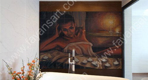 FayansArt Bathroom Tile Samples